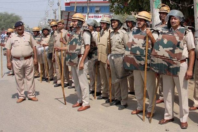 haryana, haryana police, haryana police file tresspass, tresspass case, tresspass case on ias officer, ias officer complaint, complaint for security