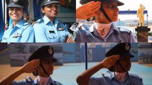 IAF Combined Graduation Ceremony, Indian Air Force women fighter pilots commissioned, IAF Pratibha and Shivangi, Indian Air Force Fighter Pilots, IAF Chief of Naval Staff Sunil Lanba graduation ceremony