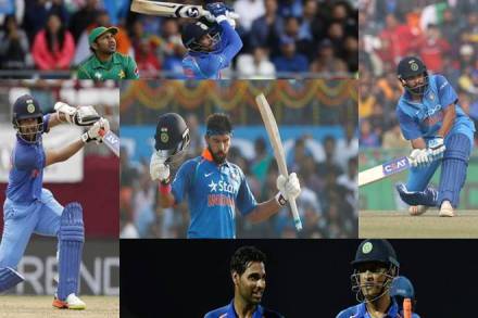 10 best knocks by Indian batsmen in 2017, best knocks by Indian batsmen in 2017, best innings by indian batsmen in 2017, best knocks by team india in 2017, best cricketing knocks of 2017, best cricketing knocks by indian batsmen in 2017, virat kohli, virat kohli best knock of 2017, rohit sharma, hardik pandya, yuvraj singh, cricket news, sports news