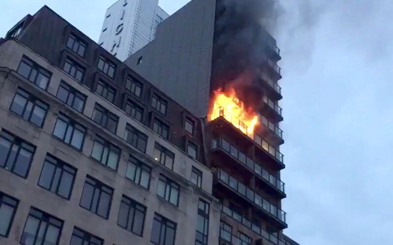 manchester fire, fire, manchester, 12 storey building