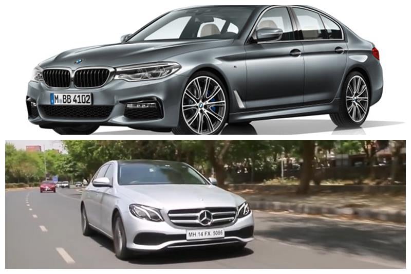 Two arch rivals BMW 5 Series and Mercedes-Benz E-Class LWB got its new generation models in 2017.