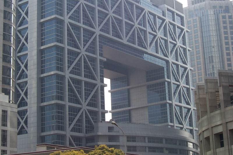 Shanghai Stock Exchange, People's Republic of China. (Image: Wikimedia Commons)