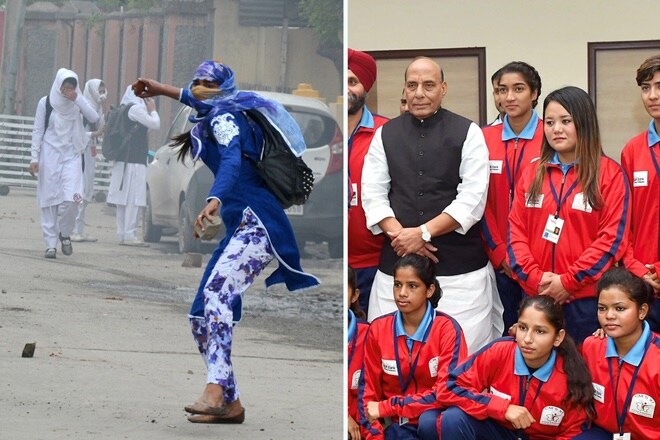 Afshan Ashiq, who is Afshan Ashiq, Afshan Ashiq story, story of Afshan Ashiq, kashmiri stone pelter, Afshan Ashiq biography
