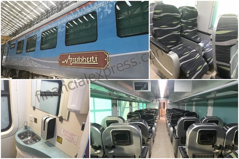 shatabdi express, shatabdi fares, anubhuti coach shatabdi, anubhuti coach fare, Anubhuti coach