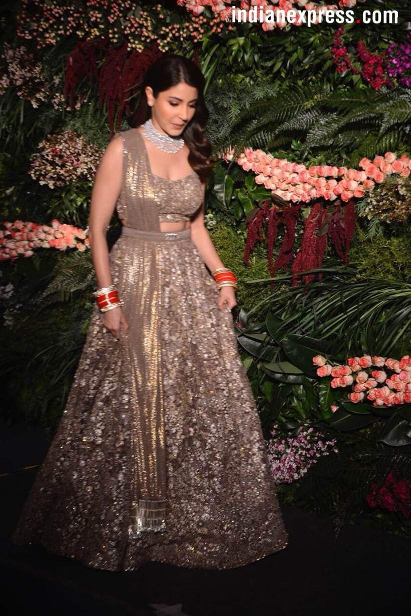Anushka Sharma looked gorgeous in her attire. (IE)