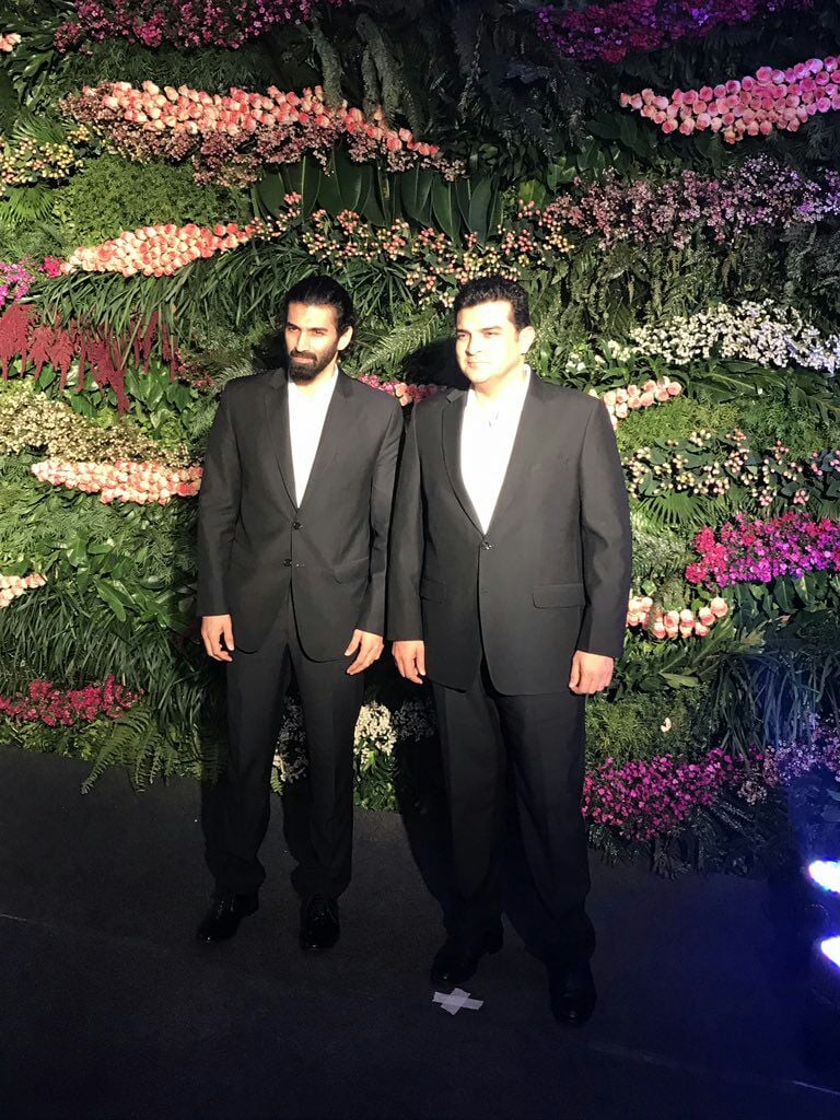Aditya Roy Kapur with his brother Siddharth Roy Kapur. (IE)
