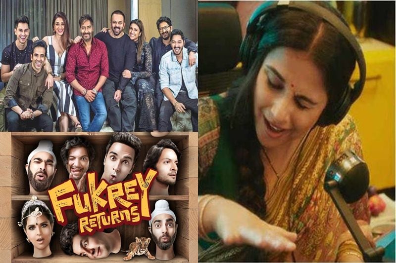 Fukrey returns, fukrey returns box office collection, firangi, kapil sharma, tumhari sulu, tumhari sulu box office collectio, fukrey show timings, akasar 2, zareen Khan, golmaal Again, Golmaal returns, ajay devgn, Rohit shetty,