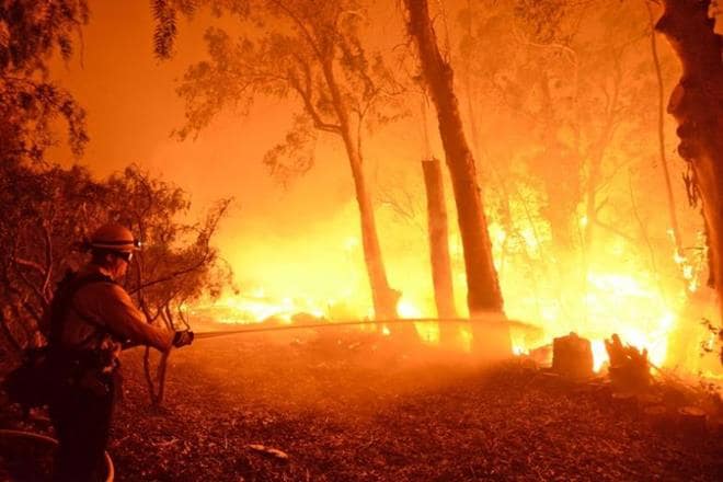 California wildfire, third largest wildfire, Rush Fire, latest news on California wildfire, Cedar Fire, California Department of Forestry and Fire Protection