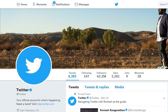 Twitter rolls out Moments feature for its users (Source: Twitter Screenshot)