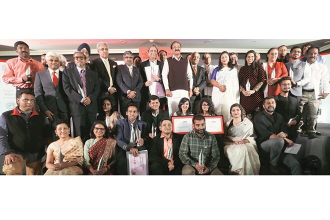 Ramnath Goenka Excellence, Ramnath Goenka Excellence in Journalism Awards, Journalism Awards, list of winners, Vice President Venkaiah Naidu, Venkaiah Naidu, 12th edition of the Ramnath Goenka Excellence in Journalism Awards, Democracy 
