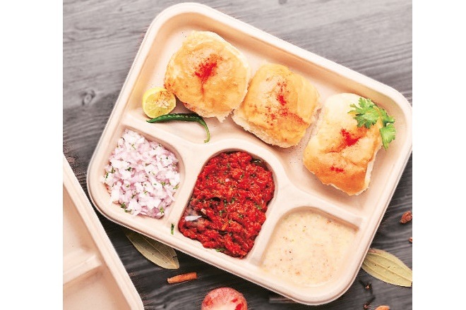 Change on table, plastic spoons, plastic plates, toxic waste, plastic/thermocol plates, landfills, disposable tableware