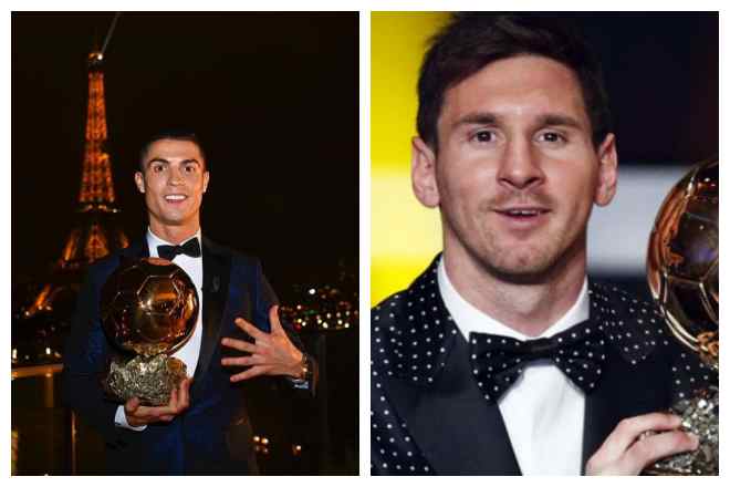 Cristiano Ronaldo and Lionel Messi have won Ballon d'Or 5 times each. (Reuters/Twitter)