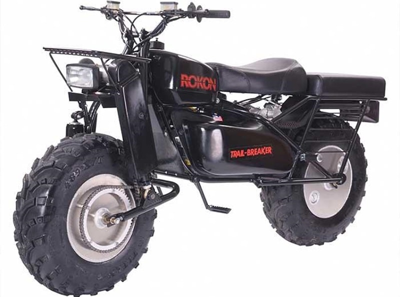 Rokon Trail-Breaker: While this list mostly comprises of two-wheelers with extreme lack of practicality, this one is an exception, the Rokon Trial-Breaker. First up, it is two-wheel-drive and makes torque that that enables it to tow about 907 kg. The wheels are hollow and can be used to carry additional 9.5 litres or fuel or water. We never hope to see one of these being used by a man doing a grocery run to a nearby shop, but these have been used by US armed forces and forest service and alike. (Image: Rokon)