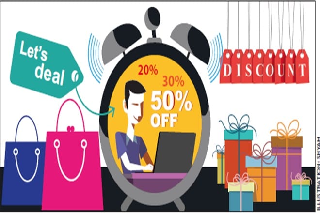 shopping discounts, Benetton, Lifestyle, Shoppers Stop, Pantaloons, Louis Philippe, Hennes & Mauritz, Globus, Myntra, jabong, amazon, Technopak Advisors, e tailers