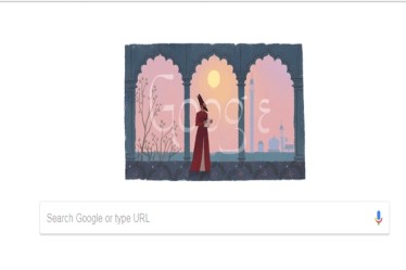 google doodle, google doodle today miza ghalib, google doodle on mirza ghalib, mughals, mohammed rafi
