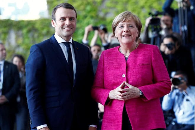 Emmanuel Macron, Angela Merkel, Ukraine, French presidency,  Minsk Agreements, Kiev 