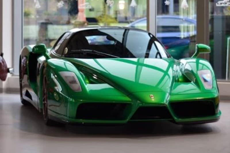 Besides the flawless Emerald Green paint job, the roof and the wheels of the V12 have been finished in black, and the brake callipers of the Italian beauty have been given a striking shade of red. (Image: Instagram?Joe Macari Performance Cars)