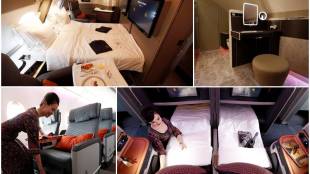 singapore airlines, Airbus A380, first class suites, luxurious suites, economy class, premium airlines, aircraft, airline, plane, sydney, singapore, A380s, first class seats