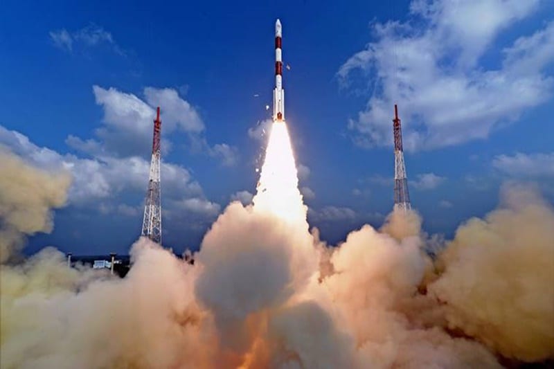 ISRO launched 83 satellite in one go, in the beginning of the year 2017. 81 of them are foreign and 2 were Indian. It was the first of it’s kind mission in ISRO’s space history on 27th January. (Source: Reuters)