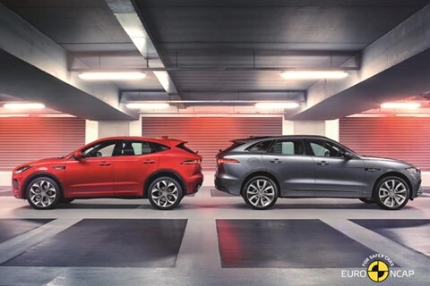 Jaguar F-Pace, the fastest-selling Jag ever registers five-star Euro NCAP safety rating
