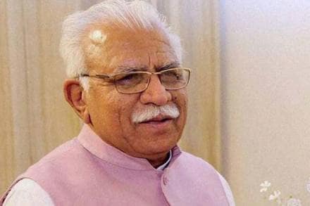 Manohar Lal Khattar, sanitary napkins, below poverty line, malnutrition, national health mission, niti aayog