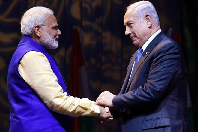 Benjamin Netanyahu, narendra modi, india israel ties, israel india bilateral ties, raveesh kumar, vijay gokhale