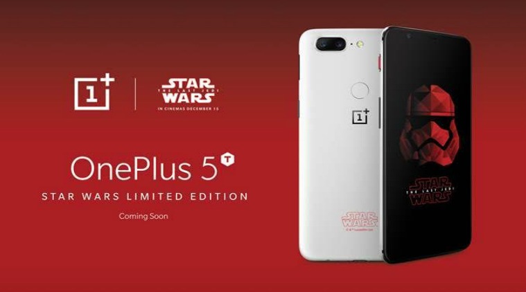 OnePlus 5T Star Wars Limited Edition smartphone India