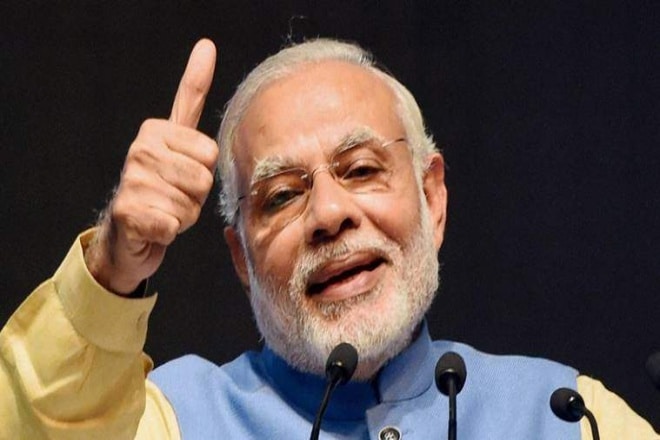 Gujarat, Himachal Pradesh election results 2017: Prime Minister Narendra Modi speaking after leading his party on Monday after the Gujarat and Himachal Pradesh election win addressed the media. (PTI)