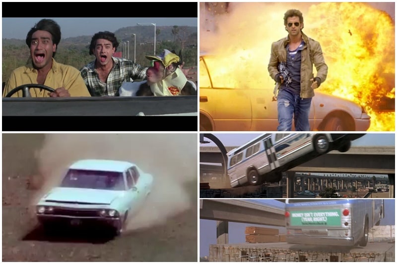 When it comes to logic and laws of physics in Indian cinema, greats like Einstein and Newton's theories are out the window. The shockwave from one punch can take down 15 men, a man (of course, the saviour of all, the hero) can be shot 15 times and still make to his mother's house, and don't get me started about what UDOs (unidentified driving objects) do they drive because a real car won't do what Indian film-makers will make it do. It has been so common in our films, that Google actually has several search results for a thing called 'Rajnikanth Physics', beat that!