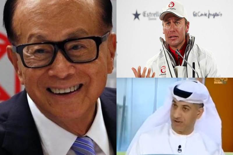 richest people in the world, richest people in richest countries, Li-ka Shing, Ernesto Bertarelli, Majid Al Futtaim, Bassam Alghanim, John Fredriksen, Pallonji Mistry, Hassanal Bolkiah, Brothers Robert Ng and Philip Ng, Mansour Ojjeh , Sheikh Faisal Bin Qassim Al Thani