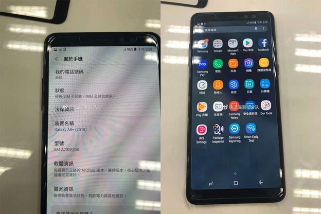 Samsung Galaxy A8 Plus leak dual camera selfie