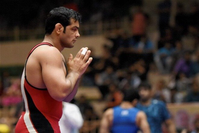 Sushil Kumar, sushil kumar wins gold, Commonwealth wrestling, Johannes Petrus, South African opponent, india, latest news on sushil kumar