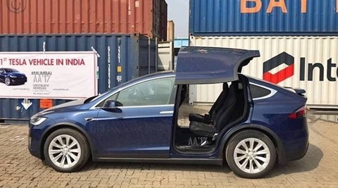 Tesla Model X in India