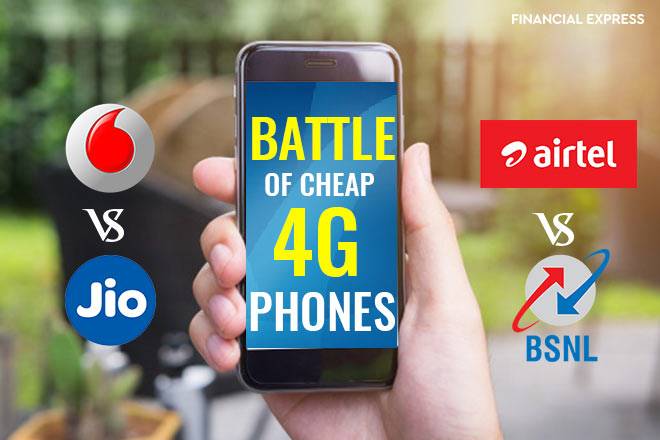 Airtel Jio Phone Vodafone BSNL