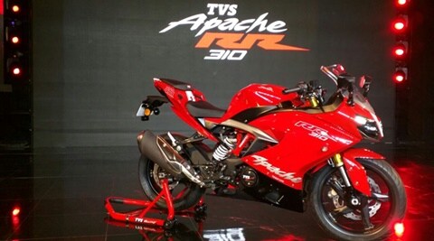 TVS Apache RR 310 launched in India at Rs 2.05 lakh