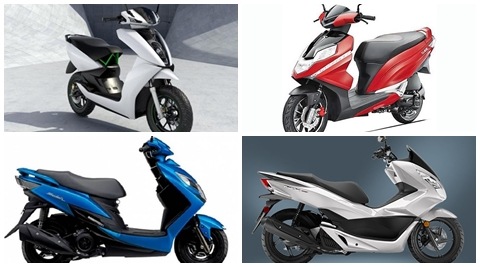 Upcoming scooters in India in 2018