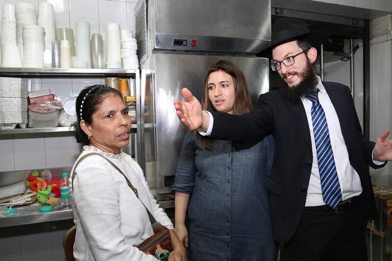 Moshe's Indian nanny Sandra Samuels, who had saved him during the terror attack, was also present. (PTI Photo)