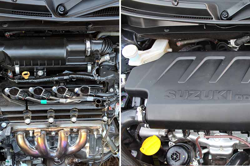 Maruti Suzuki claims a mileage of 28.4 kmpl on the diesel engine and 22 kmpl on the 1.2L petrol. Both petrol and diesel engines are mated to the 5-Speed manual gearbox and get the option of Auto-gear shift (AGS) transmission.