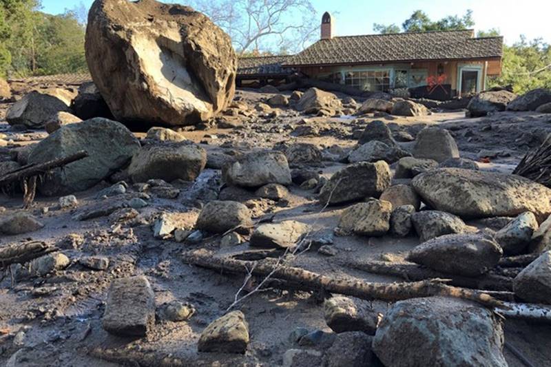 California mudslides, Southern California, mudslides, Southern California mudslides, debris, ruins, people missing, properties destroyed, world news, latest news, california death toll, mudslide death toll