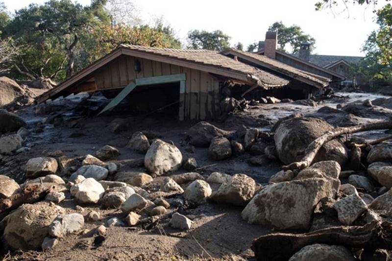 California mudslides, Southern California, mudslides, Southern California mudslides, debris, ruins, people missing, properties destroyed, world news, latest news, california death toll, mudslide death toll