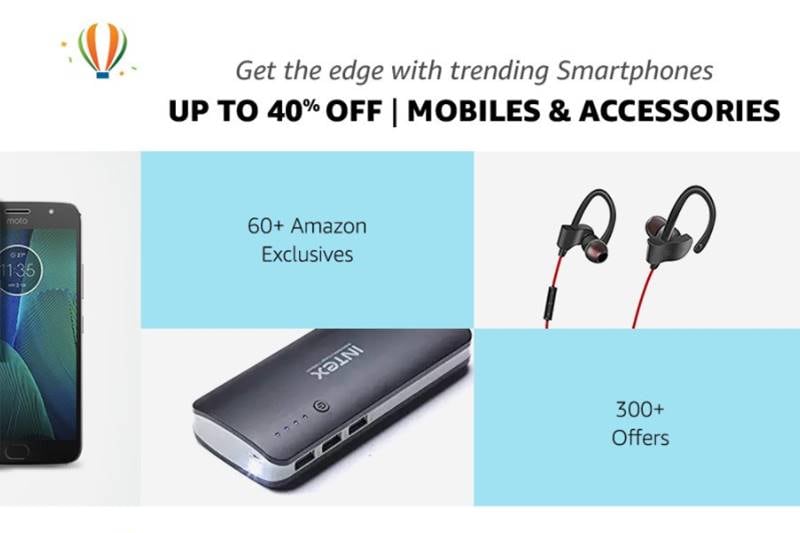 Up to 40% off on mobile and accessories