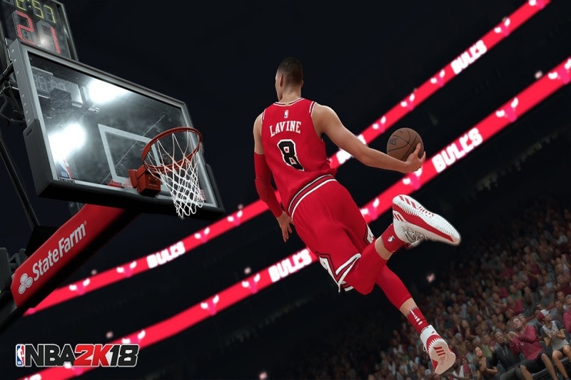 2. NBA 2K18 is a basketball simulation video game and is the 19th installment in the NBA 2K franchise. It was released in September 2017 for Microsoft Windows, Nintendo Switch, PlayStation 4, PlayStation 3, Xbox One, and Xbox 360. (Twitter/2K)