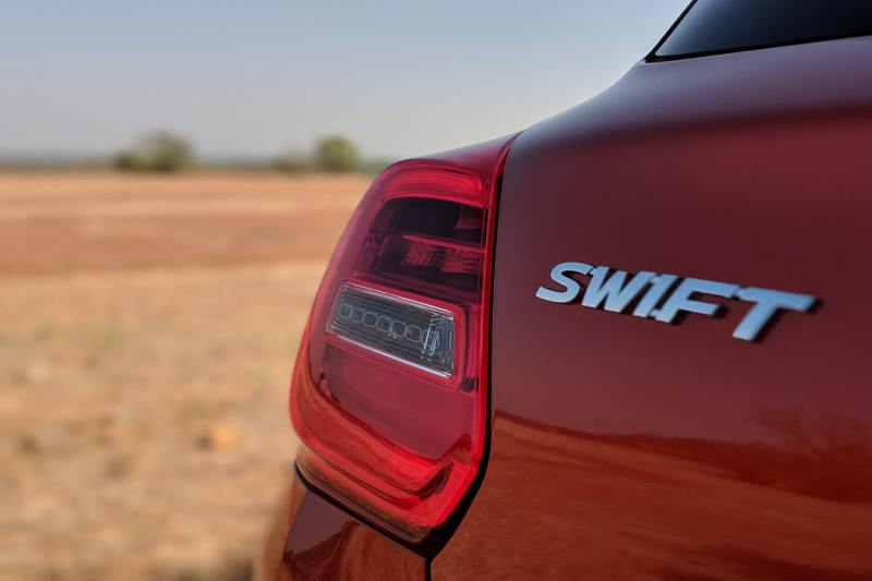 The rear features C-Shaped tail lights and a new bootlid that looks sharper. The rear bumper is where the new Swift will remind you of the Maruti Suzuki Baleno. The 2018 Maruti Suzuki Swift is now built on the Suzuki’s new Heartect platform on which its elder hatch sibling Maruti Suzuki Baleno is also based on.