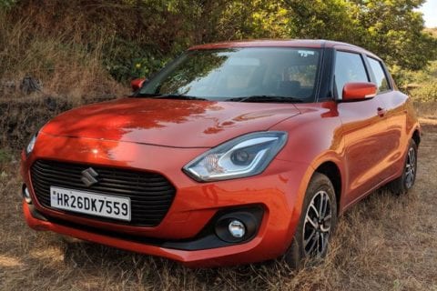 The face of the new Swift has grown itself with the manual version of the top-variants getting a distinct headlamp cluster with DRLs and projector headlamps, much sharper front grille and fog lamps on either side completing the new face of the 2018 Swift. The layout of the bonnet is neat with no shut lines and the same pattern is carried on to the side of the car. Overall, the design is significantly different from the outgoing model and despite the name ‘Swift’ being 12 years old, it’s still going to attract young and many first time buyers which has been with the case with Swift ever since its inception.