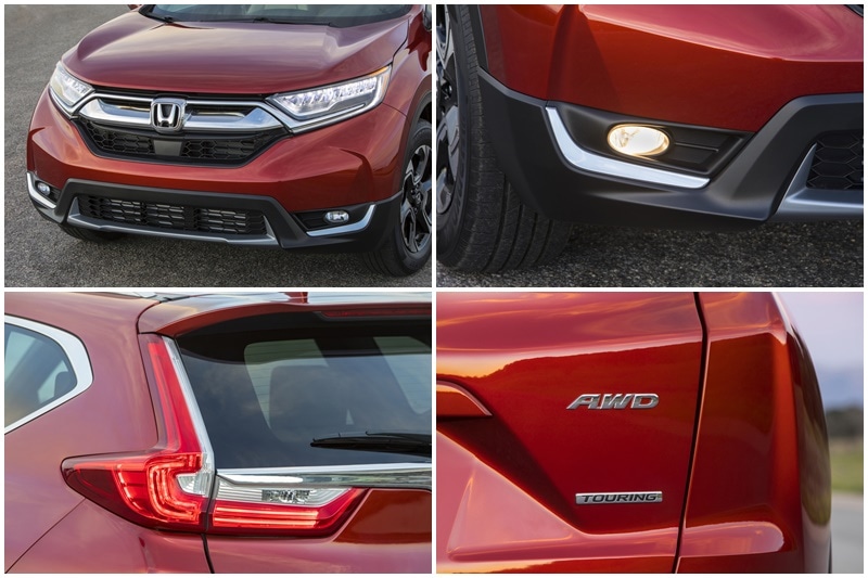 In terms of the design the new CR-V would resemble the silhouette of the current generation SUV, however, a host of changes like LED headlamps, LED fog lamps,LED tail lamps, 19 inch diamond cut alloy wheels and some more bits which offer a sharper styling.