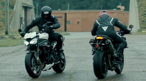 2018 Triumph Speed Triple teased again