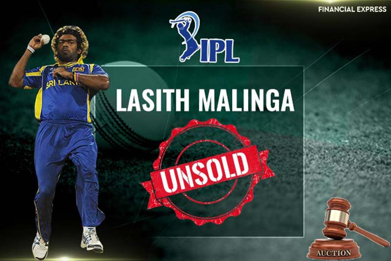 3- Lasith Malinga- The Sri Lankan bowler was not able to find any place