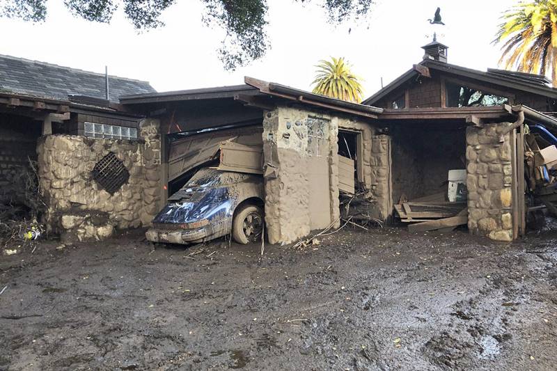 California mudslides, Southern California, mudslides, Southern California mudslides, debris, ruins, people missing, properties destroyed, world news, latest news, california death toll, mudslide death toll