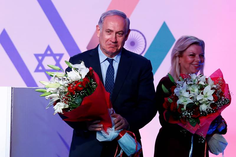 Also present at the event was Maharashtra Chief Minister Devendra Fadnavis. (Image: Reuters)