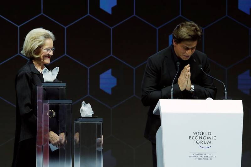 Khan was presented the award for "his leadership in championing children's and women's rights in India". (Image: Reuters)